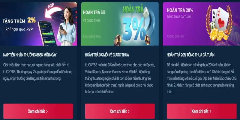 Hoàn Trả Tiền Cược pk345 khuyến mãi